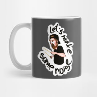 drummer shouting Mug